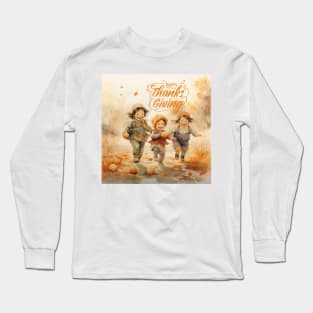 Happy Thanksgiving Day 5 Long Sleeve T-Shirt